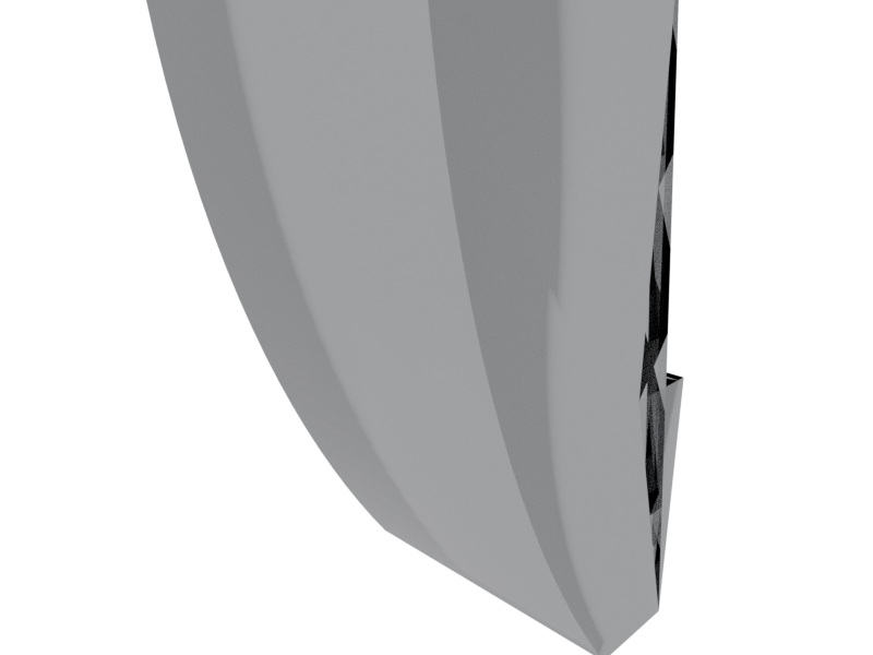 Aluminum return air boot for lightweight furnace installations