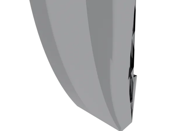 Aluminum return air boot for lightweight furnace installations