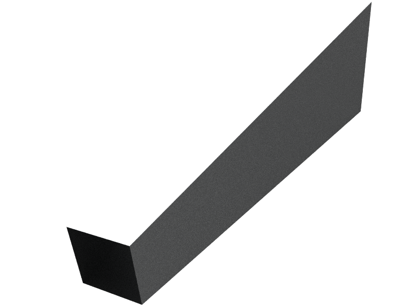 Aluminum duct transition fitting for rooftop HVAC trunk reductions