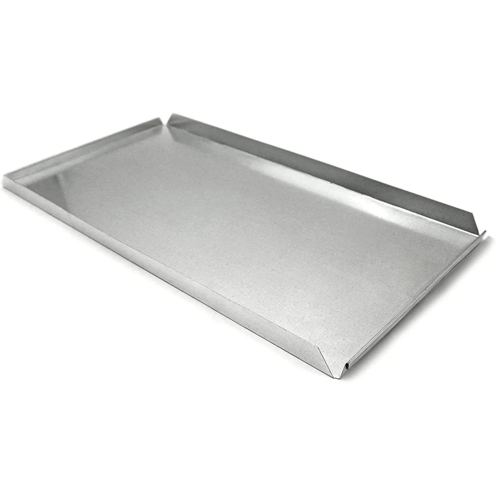 Galvanized duct end cap