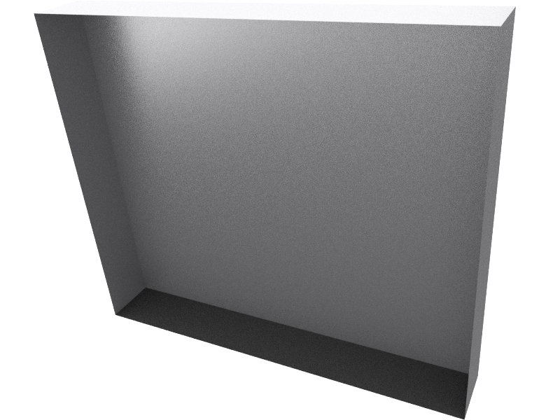 Galvanized steel duct end cap for sealing unused HVAC openings