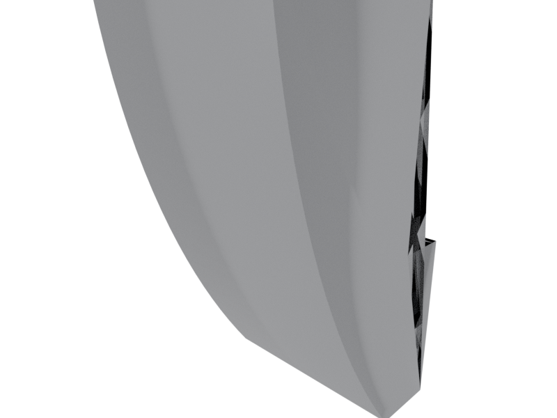 Galvanized steel return air boot for furnace and air handler installations