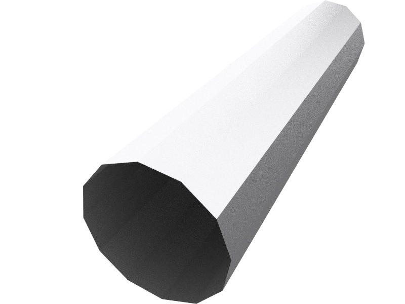 Galvanized steel round duct pipe for HVAC air distribution