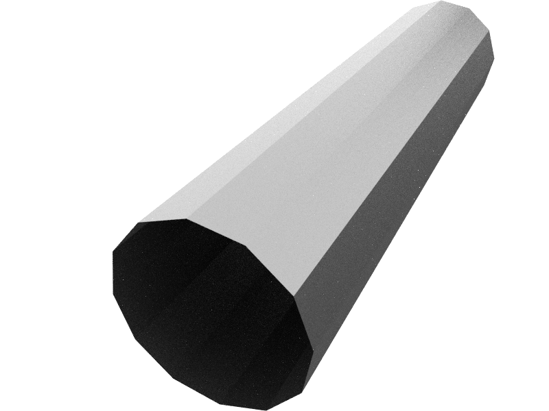 Stainless steel round duct pipe for corrosion-resistant HVAC systems